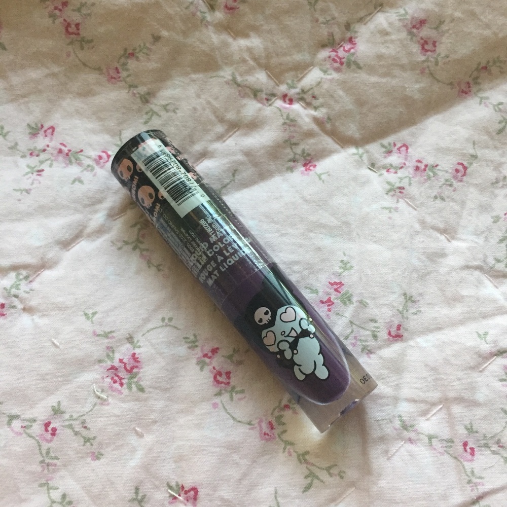 Wet n Wild Kuromi limited edition liquid matte lip